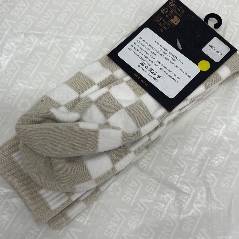 VANS "Off The Wall" Crew socks Checkerboard 
Vans socks (1 pair) - Picture 12 of 16